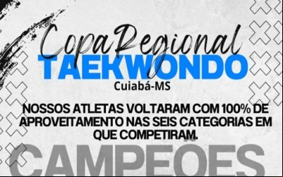 FUNCERB brilha na Copa Regional de Taekwondo em Cuiabá!