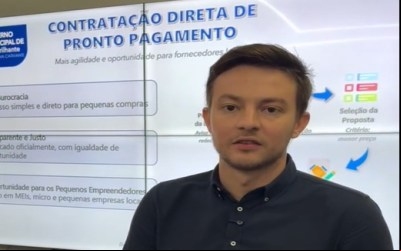 Prefeito Lucas Foroni lança programa 'Rio Brilhante Empreende' para fortalecer pequenos negócios
