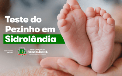Onde e por que realizar o Teste do Pezinho em Sidrolândia