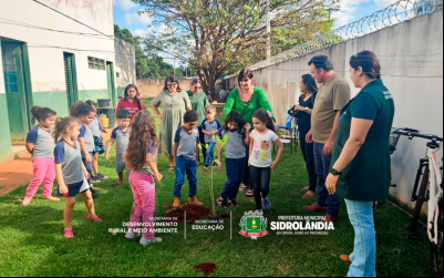 Junho verde: CMEI Michele Canejo participa da ação 